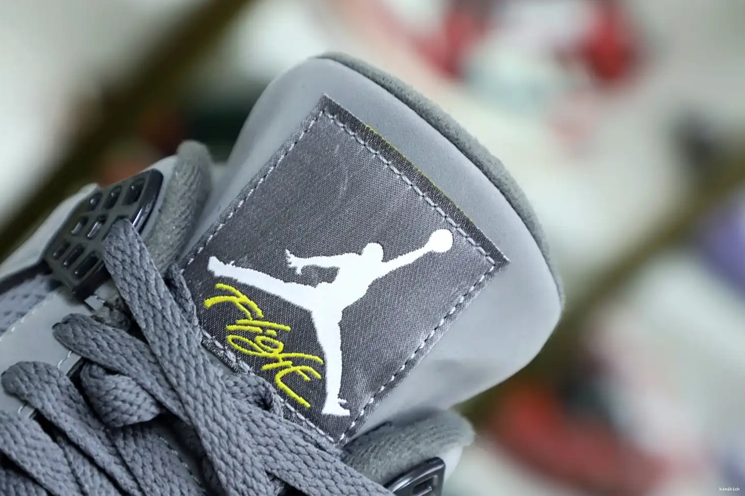 Kimikick AIR 'COOL RETRO 4 2019 JORDAN GREY' 0525